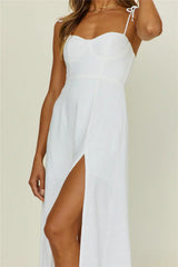 Mallorca Magic Maxi Dress White